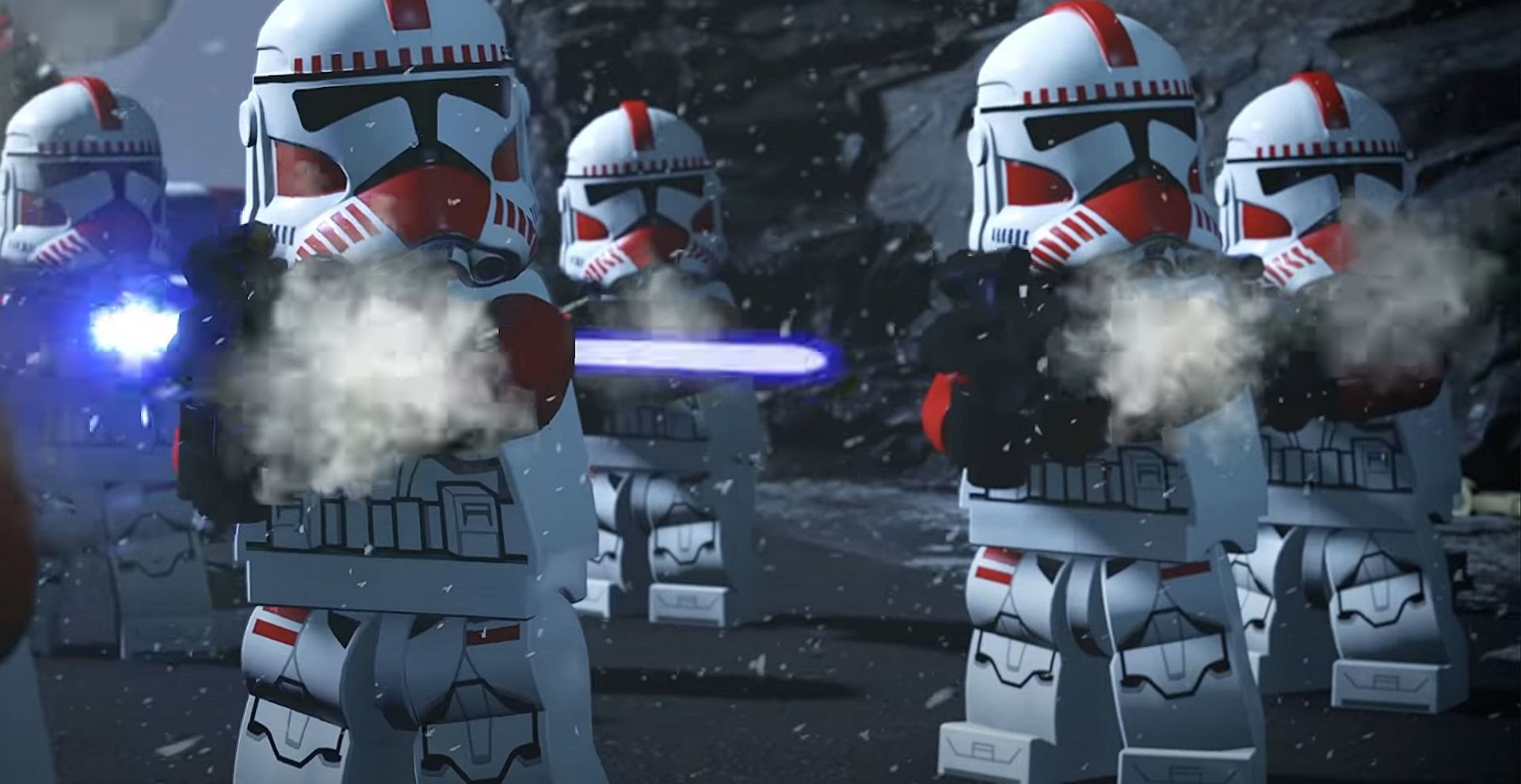 LEGO Star Wars Skywalker Saga player finds that you can fly if you hit young Anakin